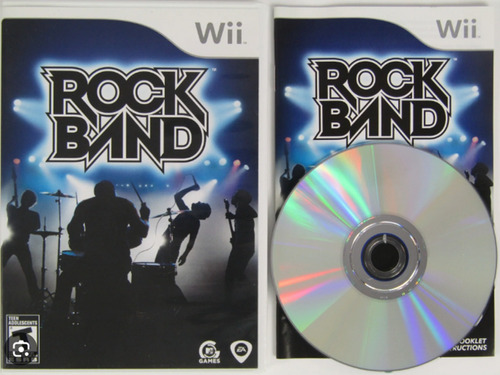 Rock Band Juego Nintendo Wii Oiriginal Completo Fisico