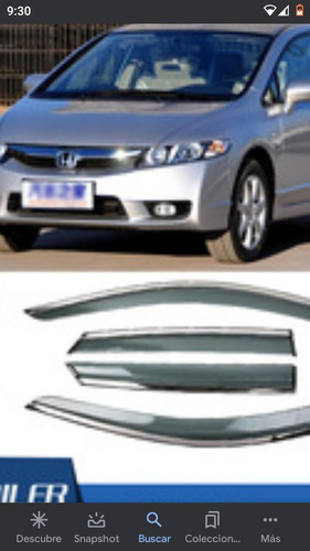 Deflectores Ventanas Honda Civic 2006-11 Emotion