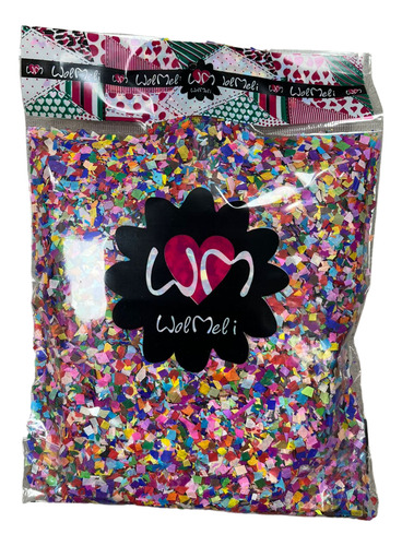 Papel Picado Multicolor Bolsa 100g Cotillon