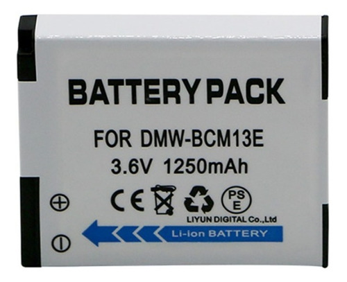 Bateria Para Panasonic Dmw-bcm13e Dmc-zs30 Ts5 Tz40 Tz41 Ft5