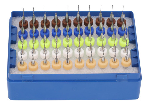 Brocas De Taladro, 50 Unidades, Microcarburo De 0,5 A 0,9 Mm