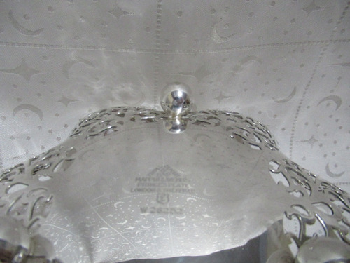 Bandeja Masitero Calado Mappin & Webb Plate Sheffield 13431 (Usado)