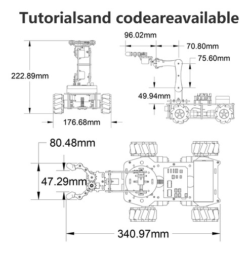 Kit De Coche Inteligente Esp32 Compatible Con Arduino Ide,