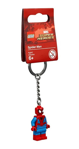 Lego Llavero Super Heroe Spiderman Mod 853950