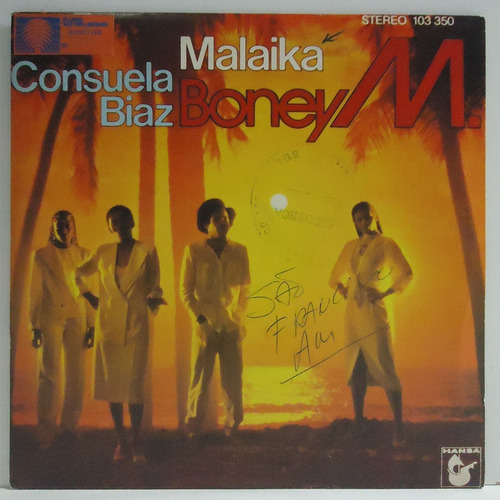 Imagem 1 de 3 de Boney M. 1981 Malaika / Consuela Biaz Compacto