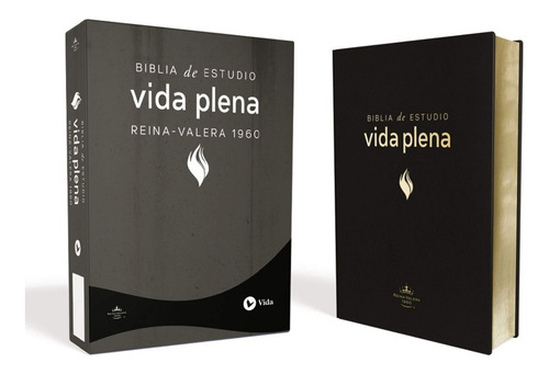 Biblia De Estudio De La Vida Plena Rvr60 Tapa Simil Piel