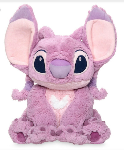 Peluche Disney Angel De Stitch Original Mediano De 36 Cm