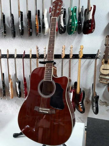 Guitarra Electroacústica Greenland Con Funda Y Correa | MercadoLibre