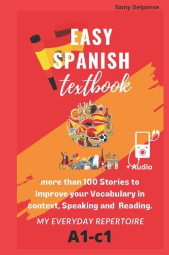 Libro: Easy Spanish Textbook: More Than 100 Texts To Improve