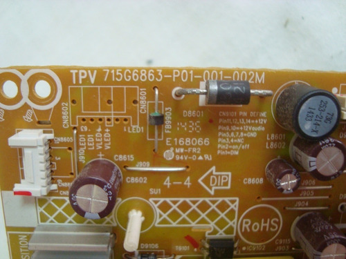 Placa Fonte Tv 32phg4900 32phg5000 715g6863-p01-001-002m (Usado)