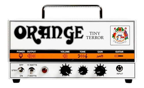 Cabeçote Amplificador Valvulado 15w Tiny Terror Orange Cor Branco