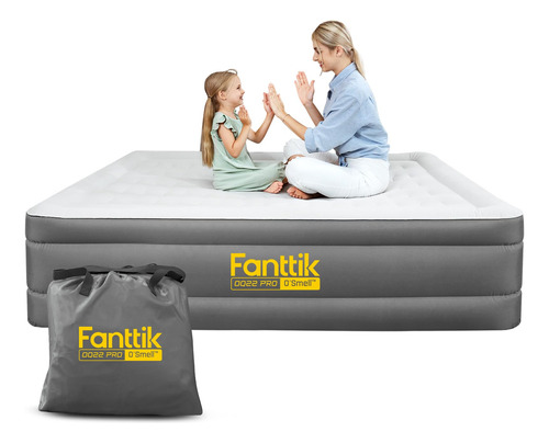 Fanttik Oq22 Pro - Colchon De Aire Queen Con Bomba Integrada