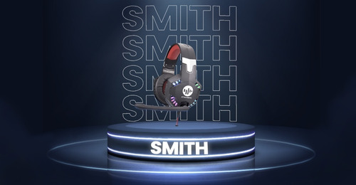 Imagen 7 de 8 de Auricular Gamer Stromberg Smith Ps4 Pc Microfono Luces Rgb