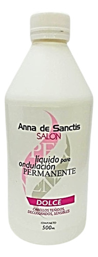 Líquido Loción Para Permanente Dolce Anna De Sanctis 500 Ml