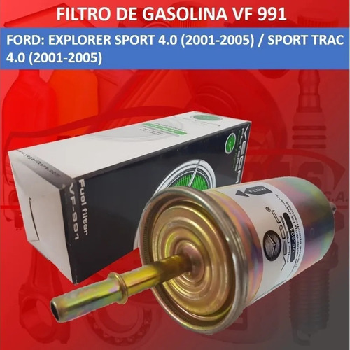 Filtro Gasolina Explorer Sport Trac Sport 2001-2005 4.0 Sohc