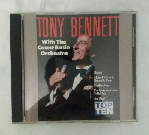 Tony Bennet Count Basie Orchestra Cd Original Nuevo