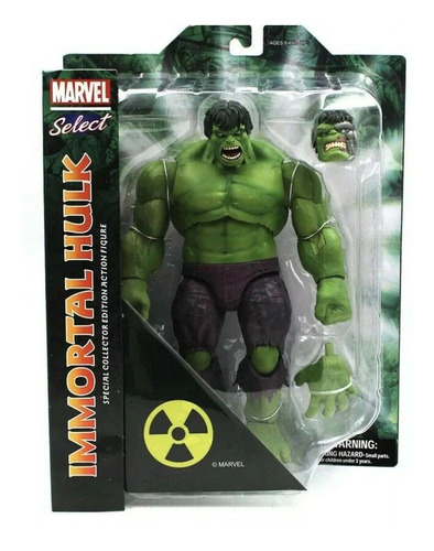 Figura Acción Hulk Immortal Avengers Marvel Diamond Select