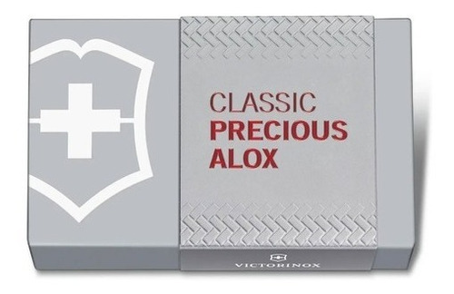 Imagen 2 de 6 de Cortapluma Suiza De Lujo Victorinox Alox Iconix Luxury Red 5