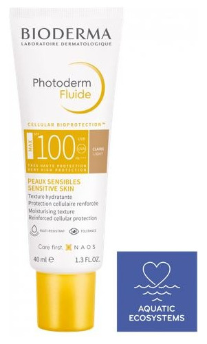 Photoderm Max Fluide Spf100 Claire 40ml Bioderma