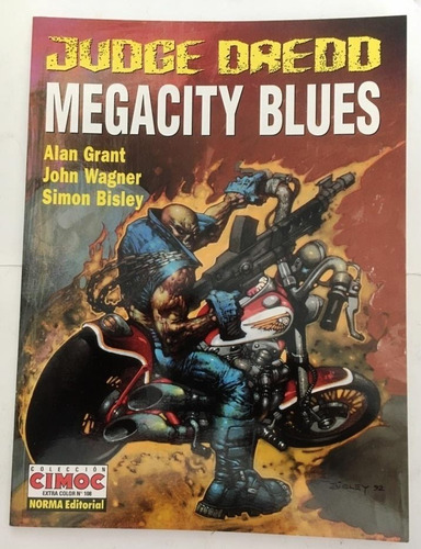 Comic: Judge Dredd (juez Dredd) - Megacity Blues. Editorial Norma