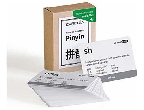 Carddia Chino Mandarin Pinyin Con Audio Mp3