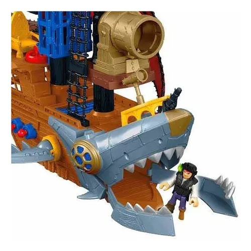 Barco ataque de tiburón imaginext sale