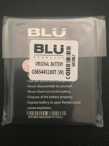 Bateria Pila Blu Neo 4.5 S330/s330a C665445180t Original 