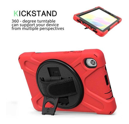 Imagen 4 de 7 de Funda Armor 360° Para Tablet Lenovo Tab M8 (tb-8705f/n)