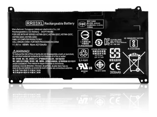 Bateria Rr03xl Para Hp Probook 430 440 450 455 470 G4 Mt20