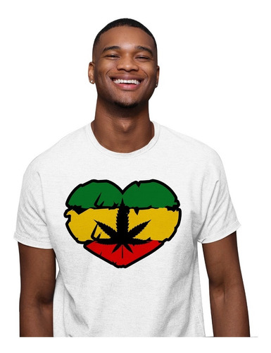 Camiseta Modelo Zion Reggae Para Caballero Nvo Diseño