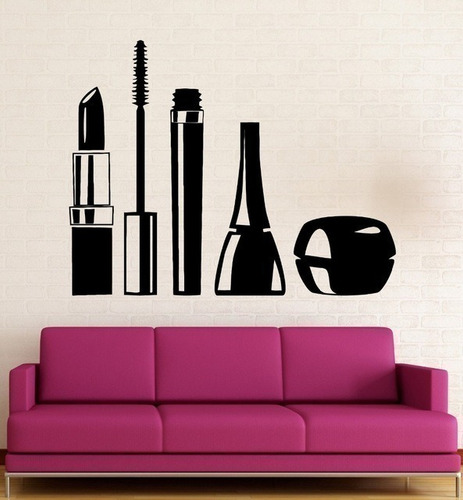 Vinilo Decorativo Maquillaje Comestico