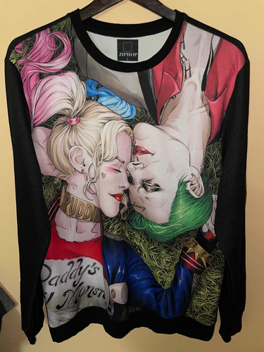 Polera / Escuadrón Suicida / Joker & Harley Quinn / Talla L