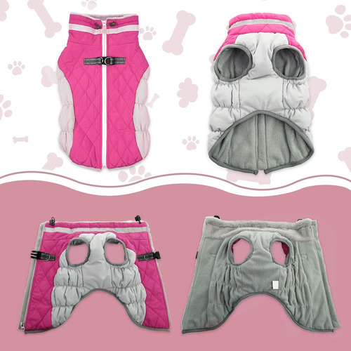 Lelepet Abrigo De Invierno Para Perros Abrigo Para Perros...