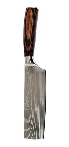 Cuchillo Cleaver Sakura Acero Inox. 30cm 20508 Bazarnet P