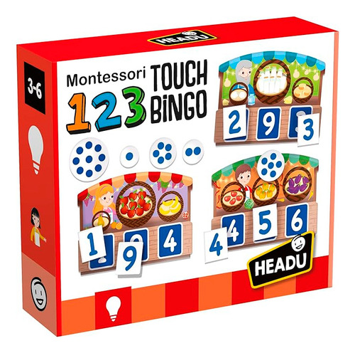 Headu Bingo 123 Montessori