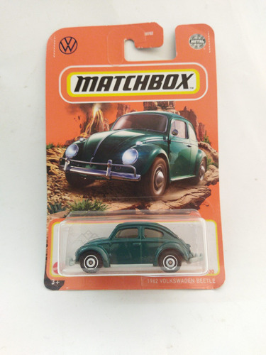 Matchbox 1962 Volkswagen Beetle Verde 93/100