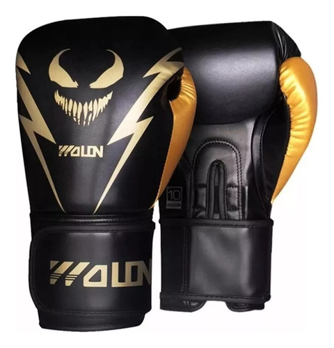 Guantes Wolon Venom Ultr Box Boxeo Muay Thai Kick Boxing Mma