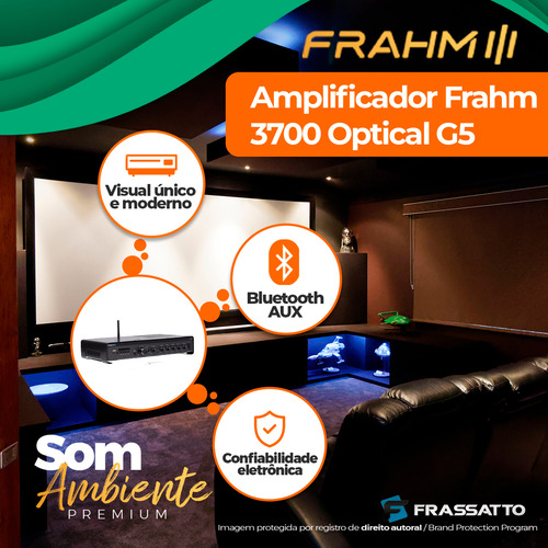 Som Ambiente Auditorio 12 Arandelas Jbl Conexão Tv Bluetooth