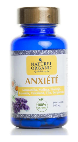 Anxiete 60 Cap. Vegetales - Naturel Organic