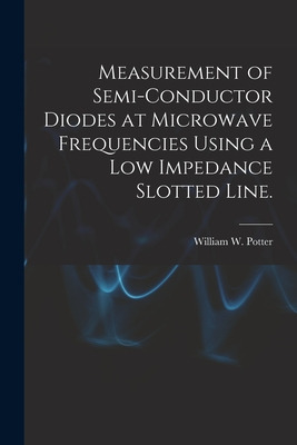 Libro Measurement Of Semi-conductor Diodes At Microwave F...