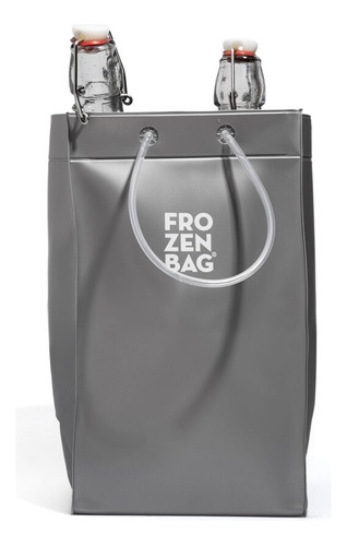 Frapera Hielera Plegable Portatil 2 Botellas Frozen Bag® 