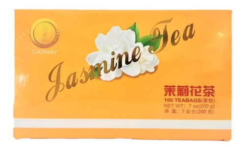 Te Jazmin Tea Jasmine Te De Jasmín 100 Sobres Marca Cathay.