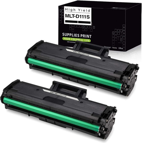 Combo 2 Toner Para Samsung 111 Genericos  M2070w/2020w