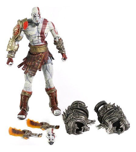 God Of War 3 Kratos Ghost Of Sparta Figura En Caja 