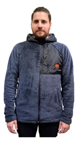 Campera Reef Lifestyle Hombre Bear Marino-negro Cli