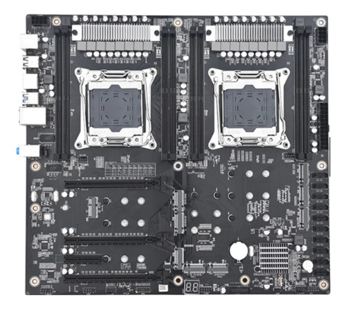 Placa Mae Jingsha Js99 D4 X99 Dual Cpu Raid 7x Nvme