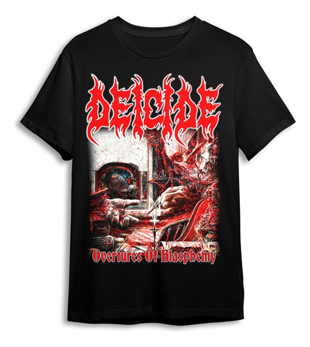 Polera Deicide - Overtures Of Blasphemy - Holy Shirt