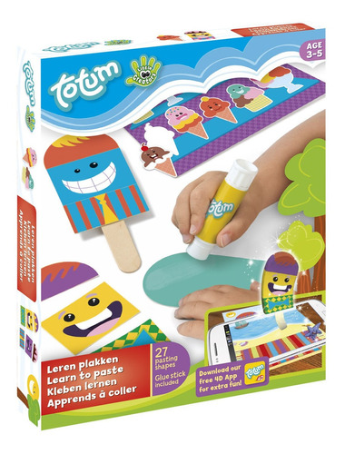 Totum Manualidades Juego Aprende A Pegar Didactico Aprender®