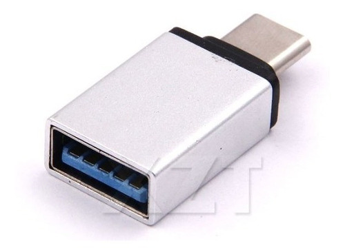 Adaptador Metálico Otg Usb Tipo C 3.1 Macho A Usb 3.1hembra 