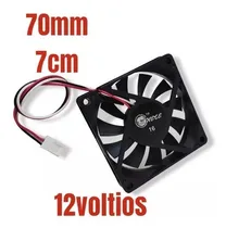 Comprar Fan Cooler Cpu Extractor Ventilador 7cm 70mm Pc Case 12v